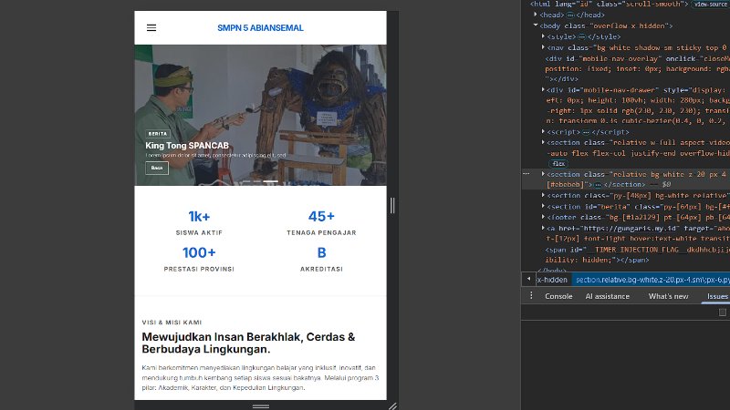 CMS Web Sekolah (Prototype)